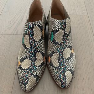 Madewell Snakeskin Boots